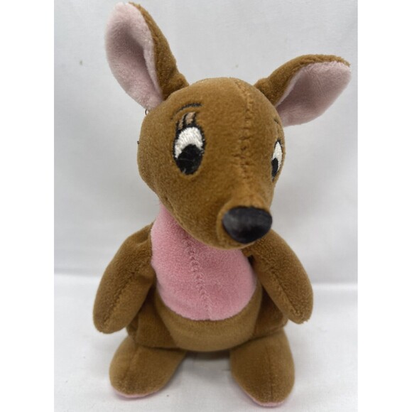 Disney Store Kanga Winnie the Pooh Mini Bean Bag Plush 8” Stuffed Animal Toy - Picture 4 of 9